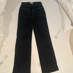 Reformation Alyssa High Rise Wide Leg Long Jeans